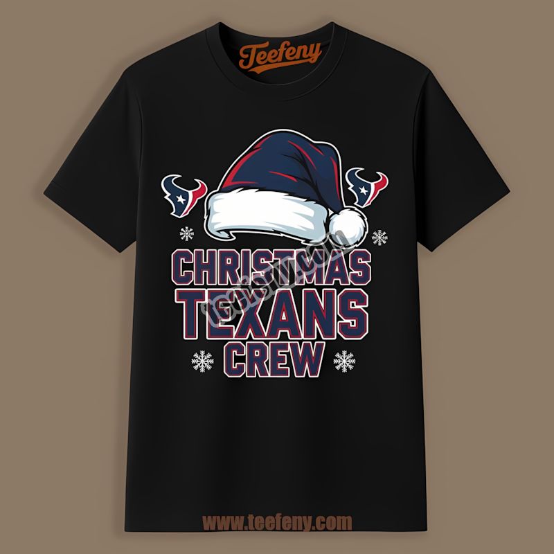 Houston Texans Christmas Texans Crew Unisex Shirt