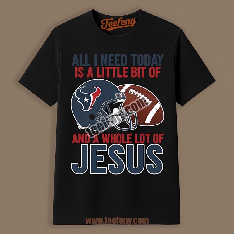 Houston Texans Football And Jesus Classic Shirt