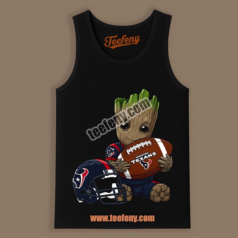 Houston Texans Groot Football Classic Tanktop Houston Texans Groot Football Classic Tanktop