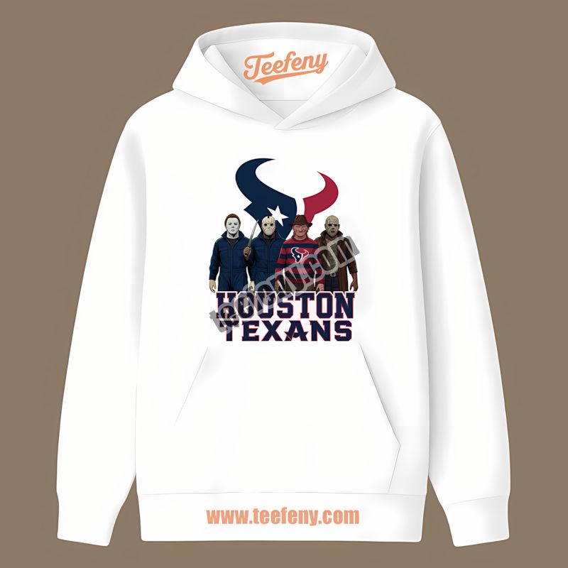 Houston Texans Halloween Horror Killers Regular Hoodie Houston Texans Halloween Horror Killers Regular Hoodie