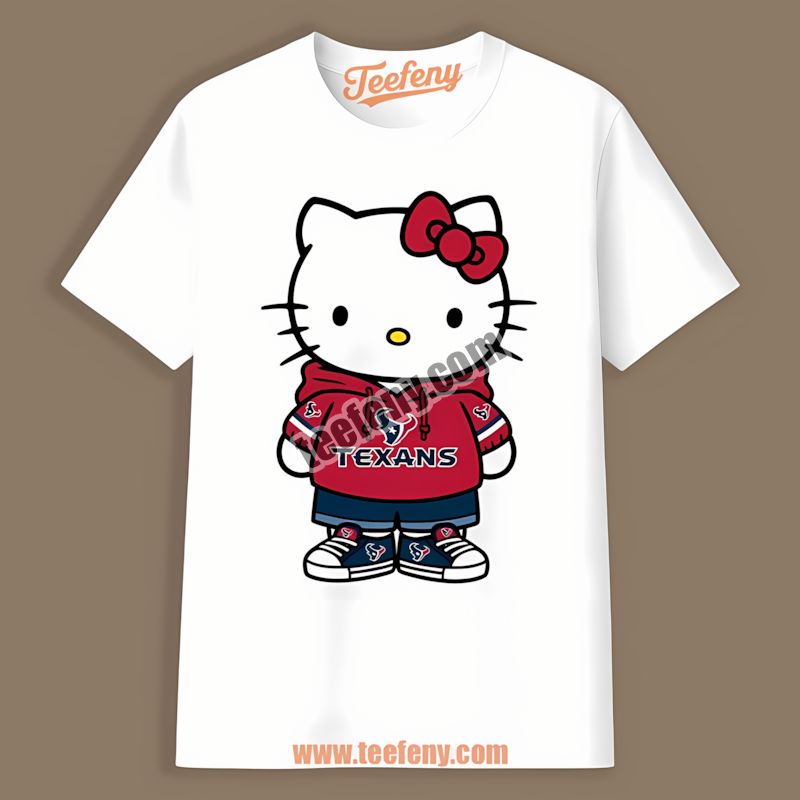 Houston Texans Hello Kitty Vintage Shirt