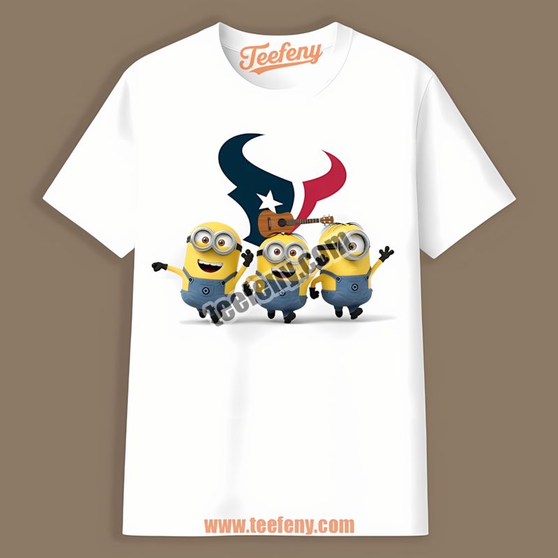 Houston Texans Minions Retro Shirt