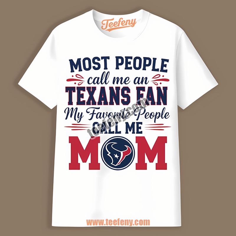 Houston Texans Mom Favorite People Retro Shirt