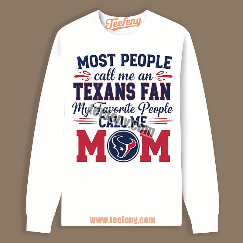 Houston Texans Mom Favorite People Retro Long Sleeve Houston Texans Mom Favorite People Retro Long Sleeve
