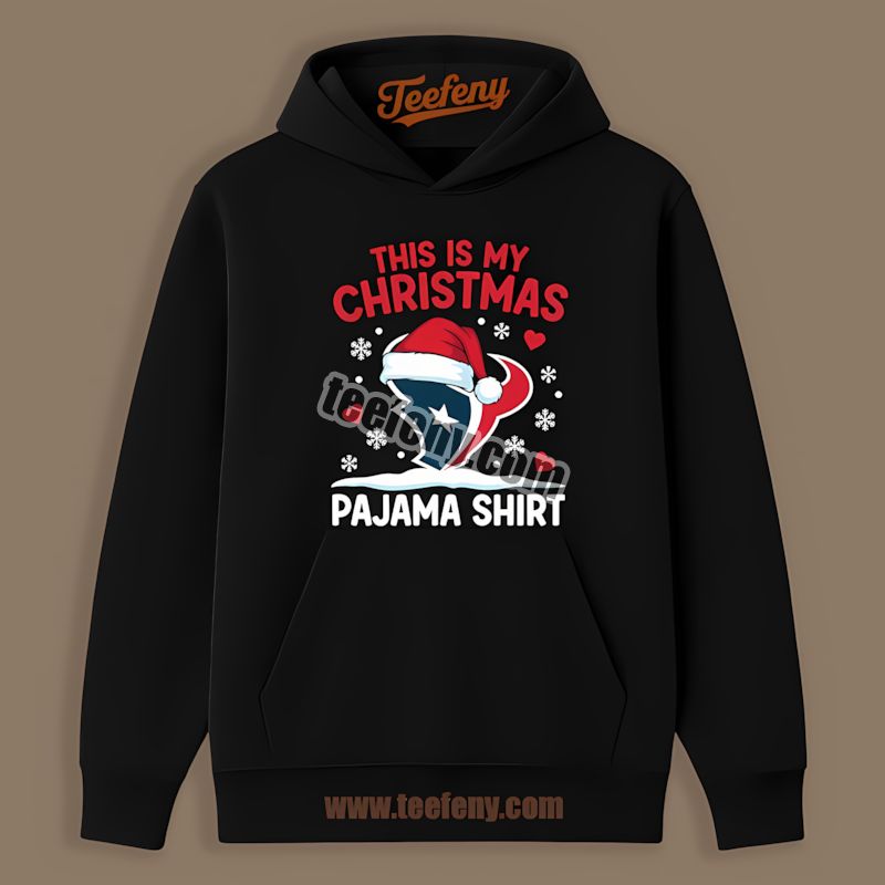 Houston Texans This Is My Christmas Pajama Sports Hoodie Houston Texans This Is My Christmas Pajama Sports Hoodie