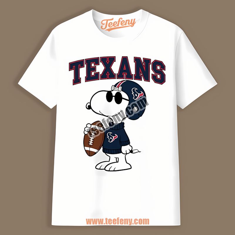 Houston Texans Vs Cool Snoopy Classic Shirt
