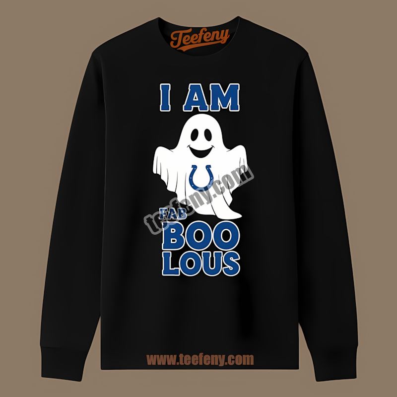 I Am Fab Boo Lous Ghost Indianapolis Colts Vintage Long Sleeve I Am Fab Boo Lous Ghost Indianapolis Colts Vintage Long Sleeve