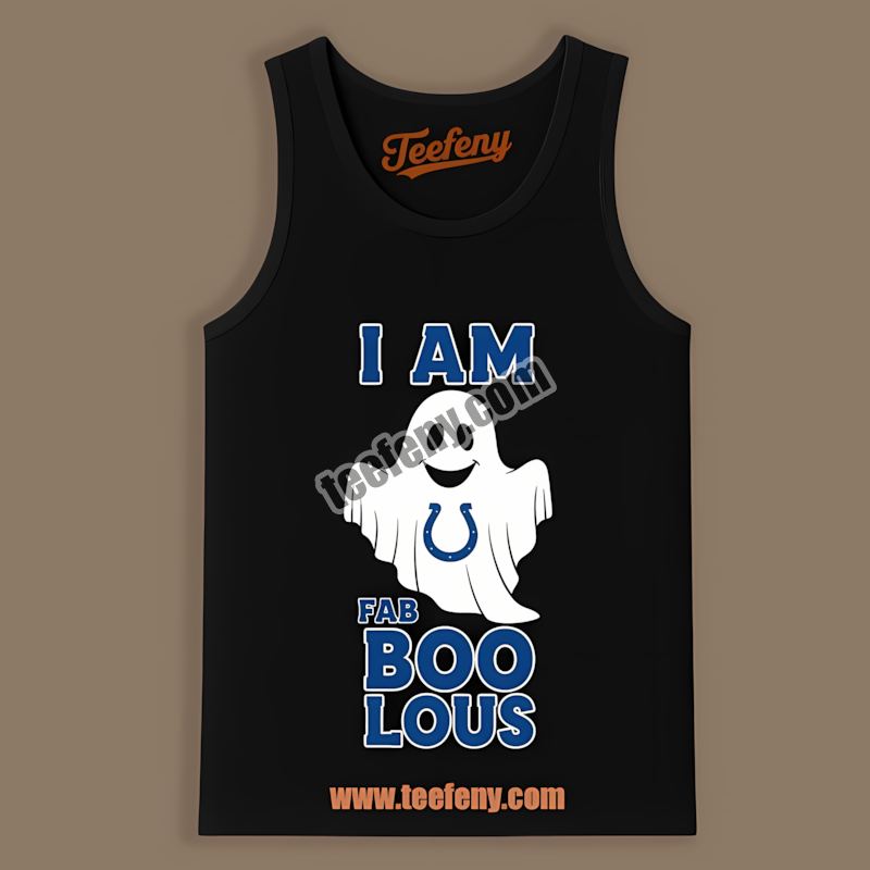 I Am Fab Boo Lous Ghost Indianapolis Colts Vintage Tanktop I Am Fab Boo Lous Ghost Indianapolis Colts Vintage Tanktop