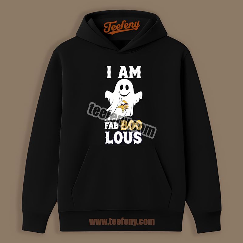 I Am Fab Boo Lous Minnesota Vikings Ghost Retro Hoodie I Am Fab Boo Lous Minnesota Vikings Ghost Retro Hoodie