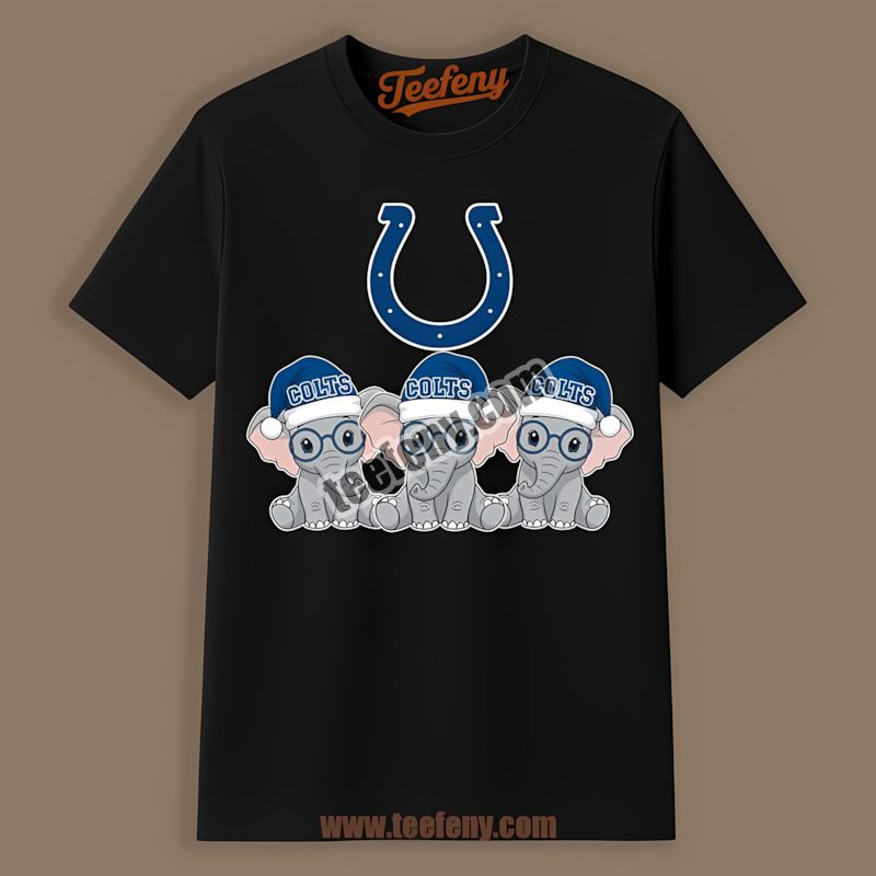 Indianapolis Colts Christmas Elephants Trendy Shirt