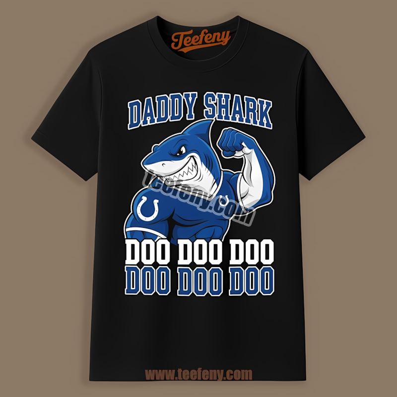 Indianapolis Colts Daddy Shark Classic Shirt
