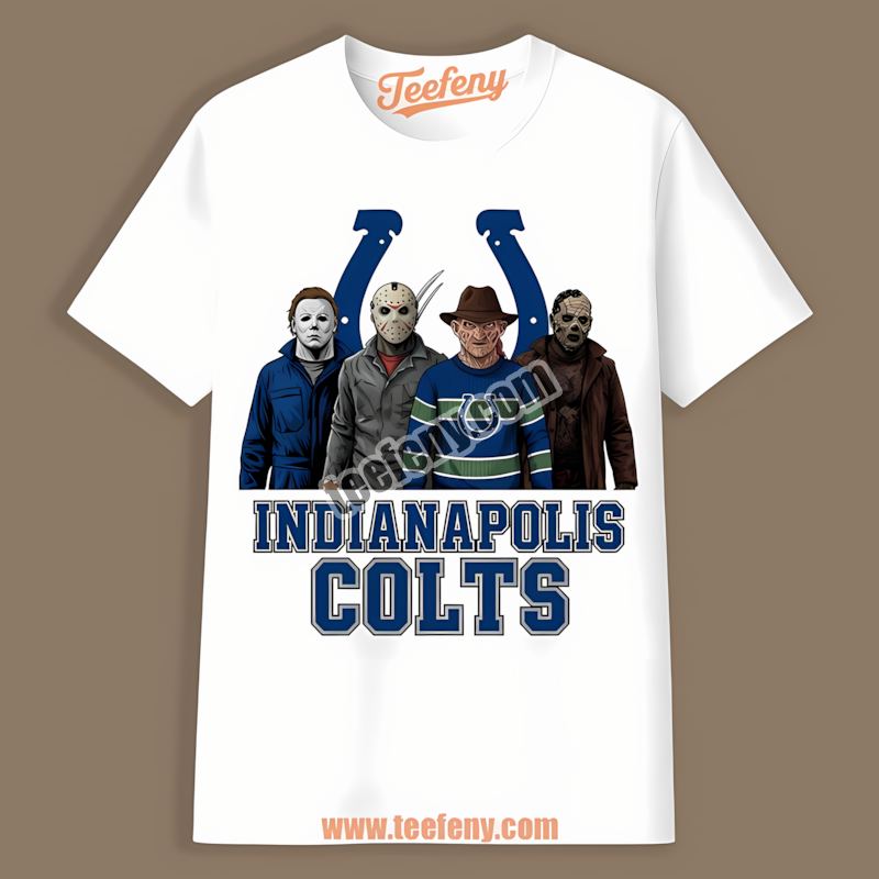 Indianapolis Colts Halloween Horror Killers Cotton Shirt