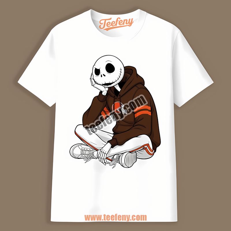 Jack Skellington Cleveland Browns Hoodie Classic Shirt