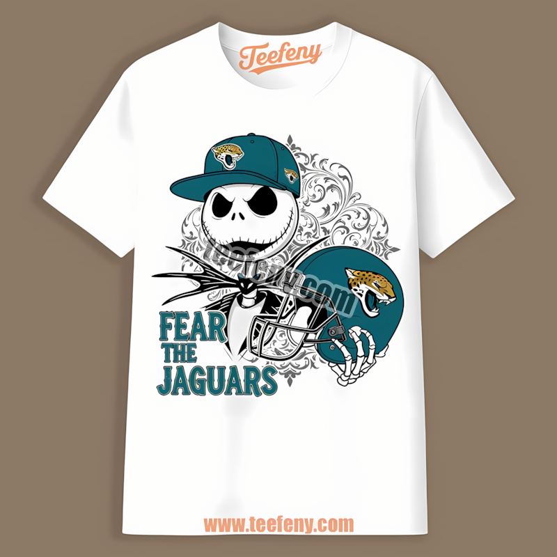 Jacksonville Jaguars Fear The Jack Skellington Unisex Shirt