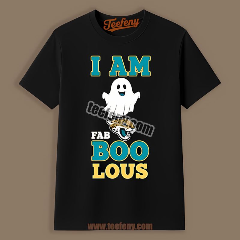 Jacksonville Jaguars I Am Fab Boo Lous Ghost Retro Shirt