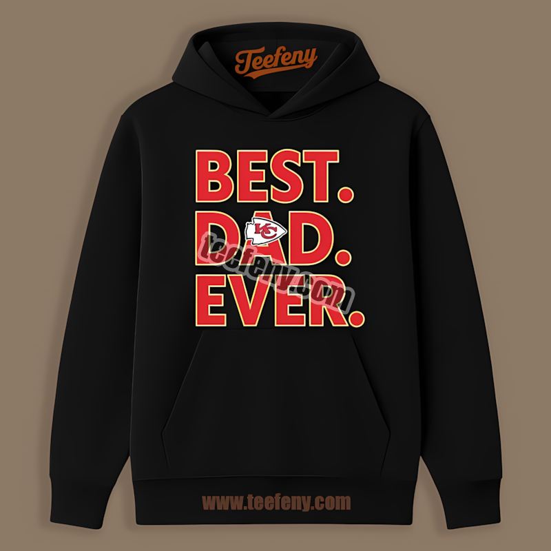 Kansas City Chiefs Best Dad Ever Vintage Hoodie Kansas City Chiefs Best Dad Ever Vintage Hoodie