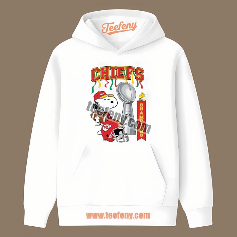 Kansas City Chiefs Champions Snoopy Celebration Sports Hoodie Kansas City Chiefs Champions Snoopy Celebration Sports Hoodie