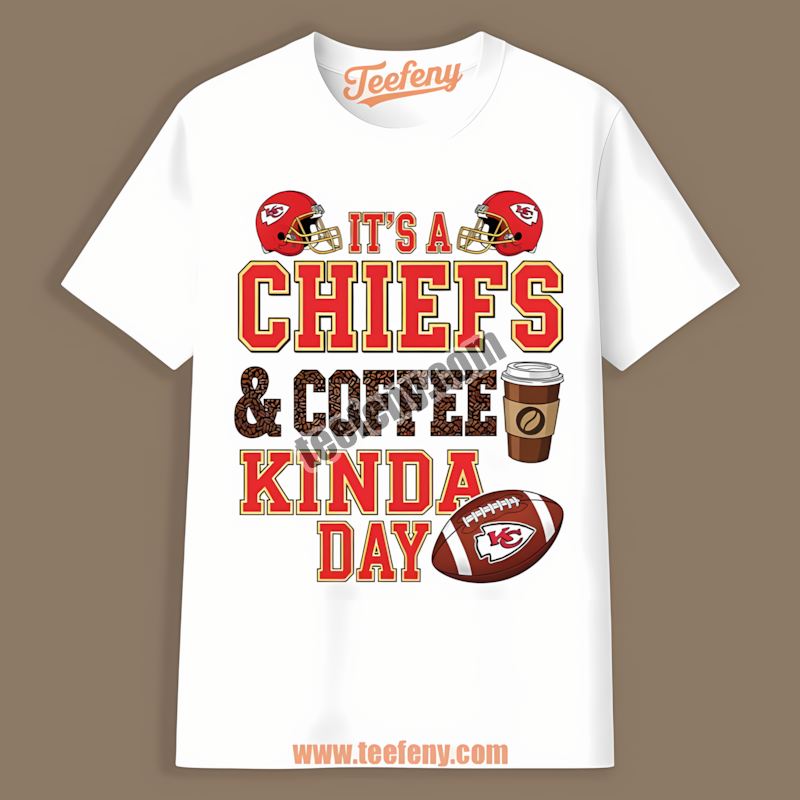Kansas City Chiefs Coffee Kinda Day Unisex Shirt