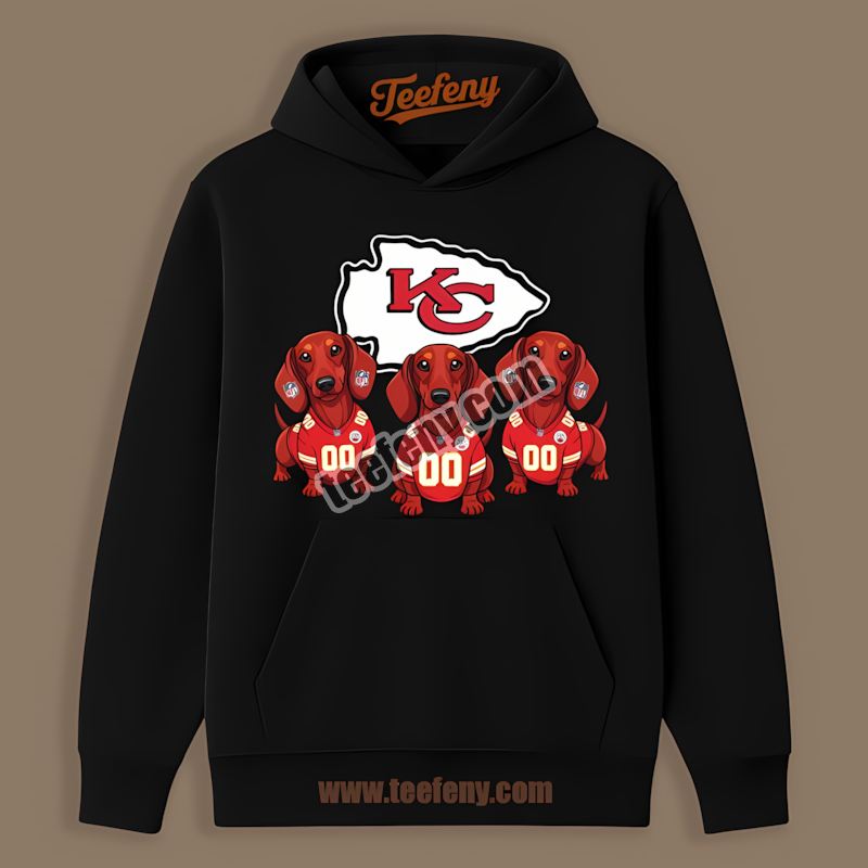 Kansas City Chiefs Dachshund Dogs Vintage Hoodie Kansas City Chiefs Dachshund Dogs Vintage Hoodie