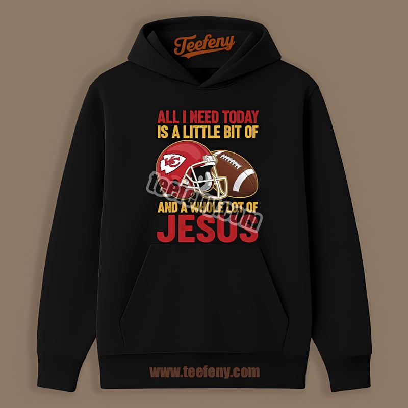 Kansas City Chiefs Football And Jesus Regular Hoodie Kansas City Chiefs Football And Jesus Regular Hoodie