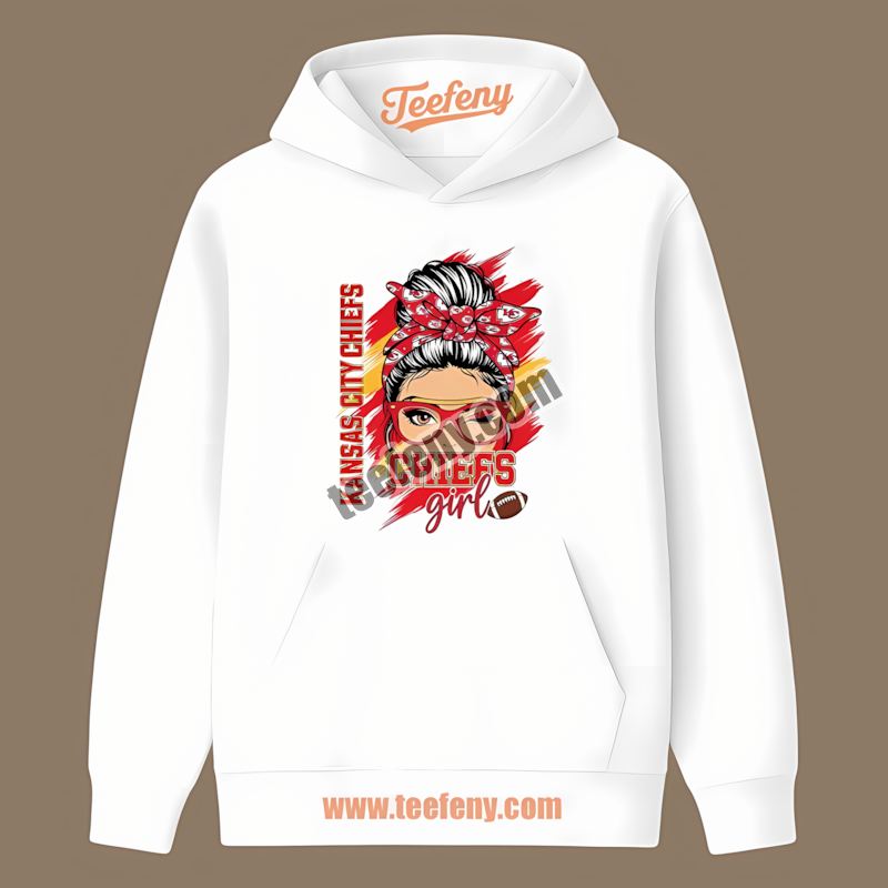 Kansas City Chiefs Girl Trendy Hoodie For Fan Kansas City Chiefs Girl Trendy Hoodie For Fan