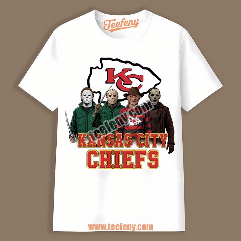 Kansas City Chiefs Halloween Charlie Brown And Snoopy Graphic Shirt