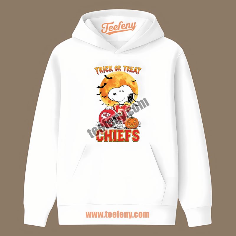 Kansas City Chiefs Halloween Snoopy Trick Or Treat Regular Hoodie Kansas City Chiefs Halloween Snoopy Trick Or Treat Regular Hoodie