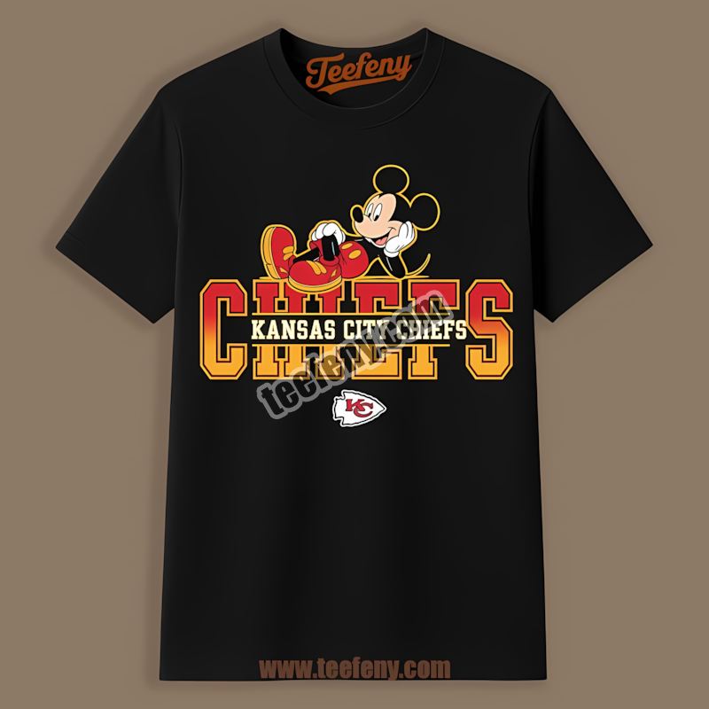 Kansas City Chiefs Mickey Quarterback Football Color Shirt