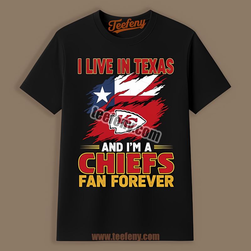Kansas City Chiefs Texas Fan Forever Color Shirt
