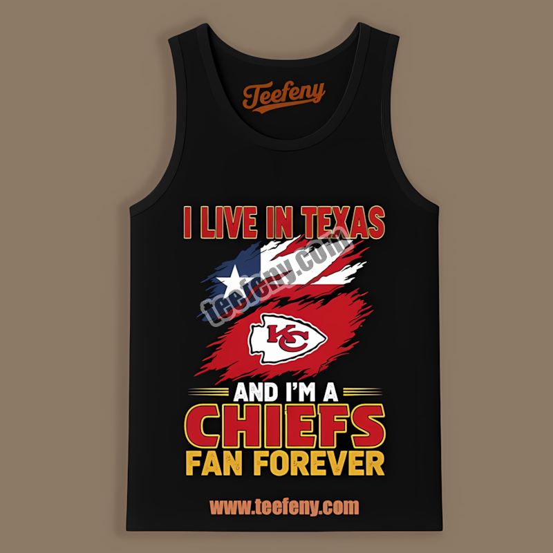 Kansas City Chiefs Texas Fan Forever Color Tanktop Kansas City Chiefs Texas Fan Forever Color Tanktop