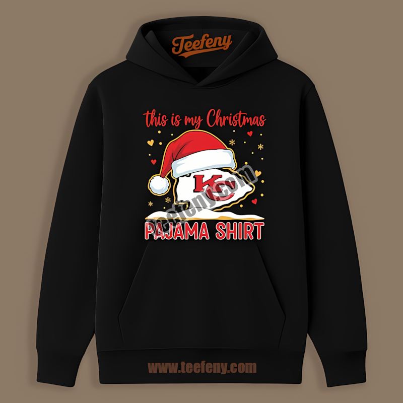 Kansas City Chiefs This Is My Christmas Pajama Classic Hoodie Kansas City Chiefs This Is My Christmas Pajama Classic Hoodie