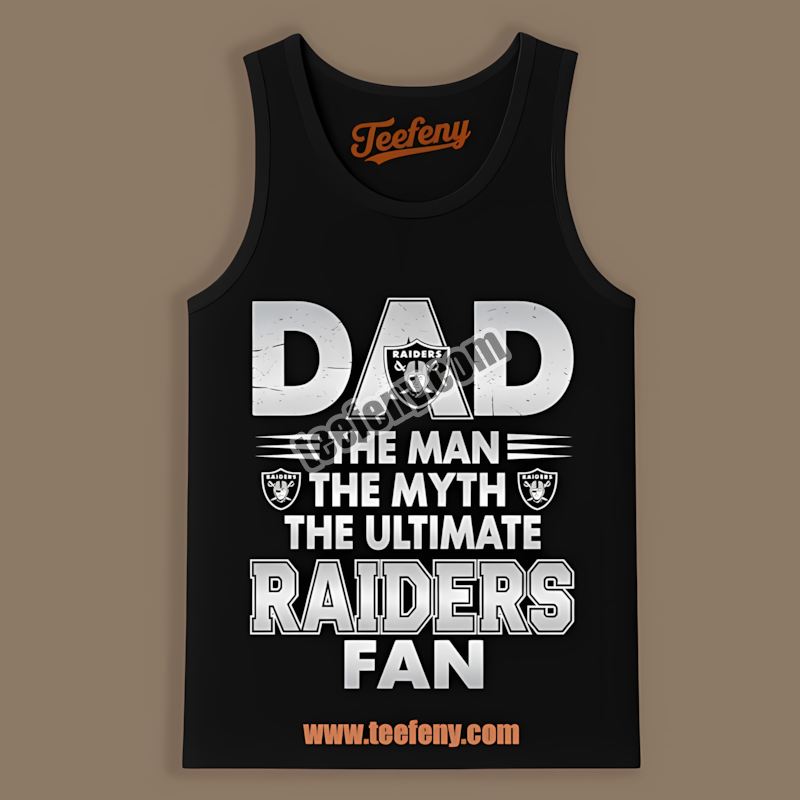 Las Vegas Raiders Dad The Man The Myth The Ultimate Fan Vintage Tanktop Las Vegas Raiders Dad The Man The Myth The Ultimate Fan Vintage Tanktop