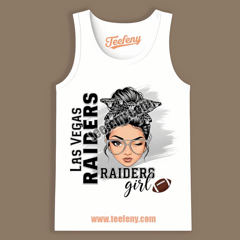 Las Vegas Raiders Girl Trendy Tanktop For Fan Las Vegas Raiders Girl Trendy Tanktop For Fan