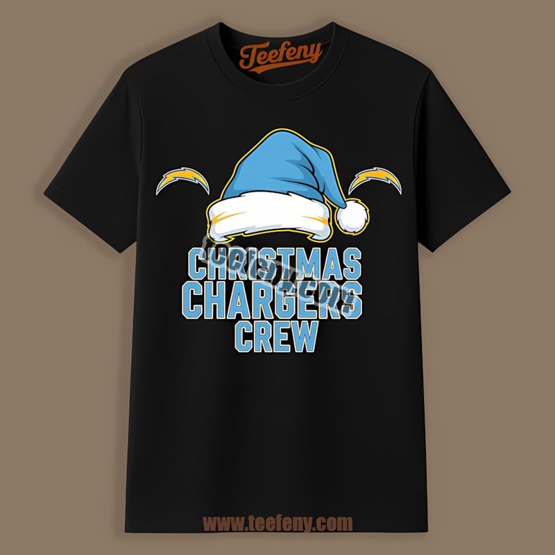 Los Angeles Chargers Christmas Crew Festive Trendy Shirt