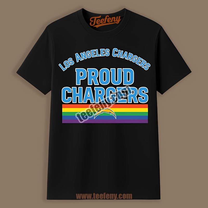Los Angeles Chargers Lgbt Pride Supporters Unisex Shirt