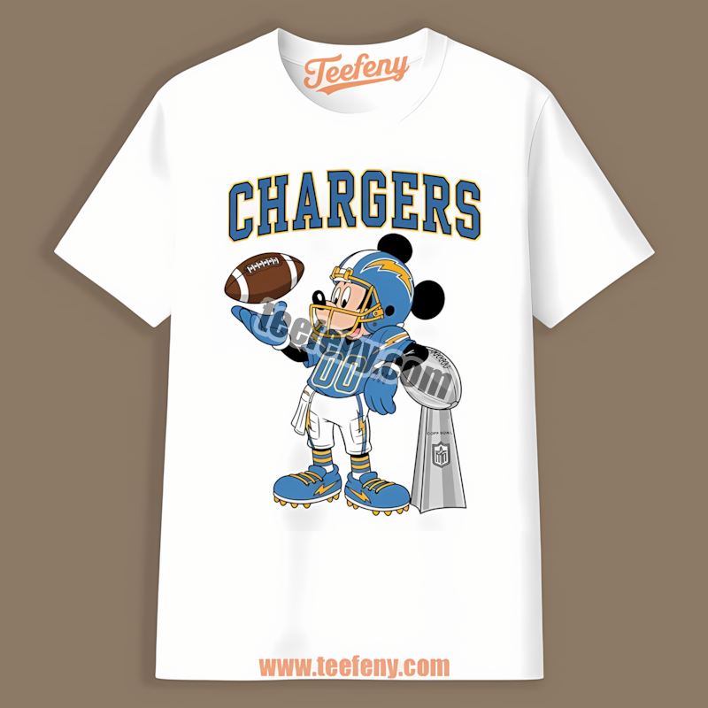 Los Angeles Chargers Mom Family Supporter Cotton Shirt