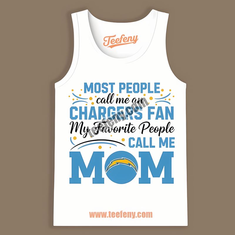 Los Angeles Chargers Mom Favorite People Gift Graphic Tanktop Los Angeles Chargers Mom Favorite People Gift Graphic Tanktop
