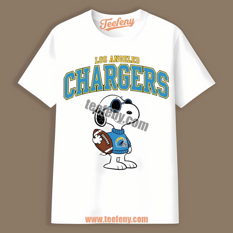 Los Angeles Chargers Vs Cool Snoopy Adults Shirt