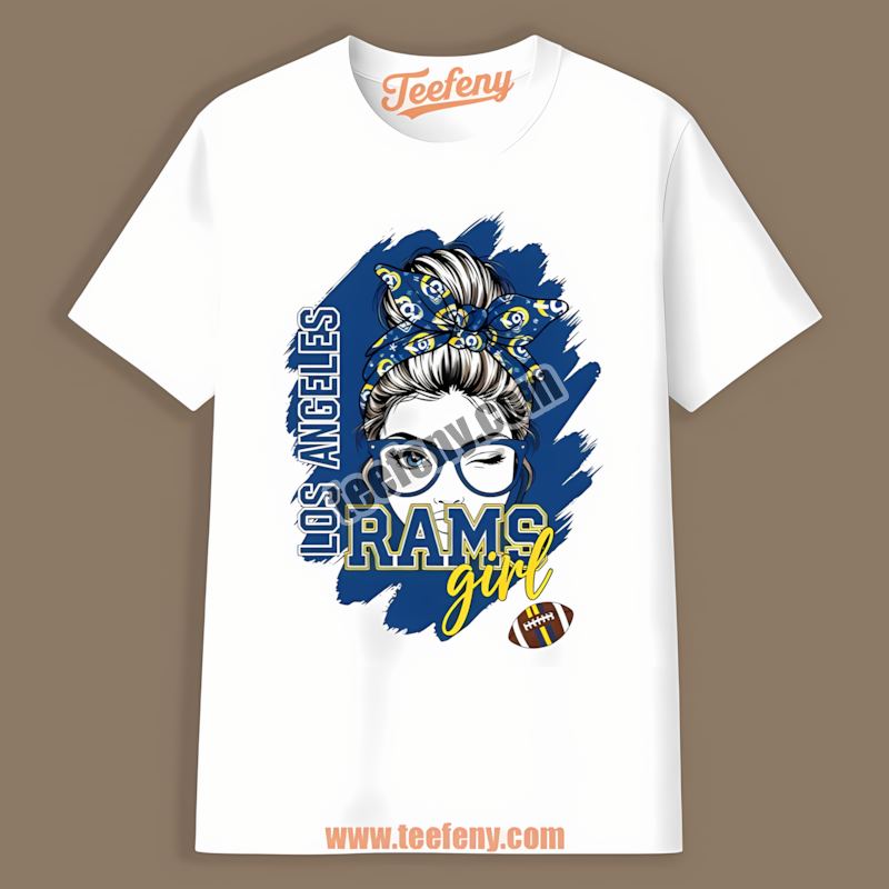 Los Angeles Rams Classic Girl Fan Supporter Shirt