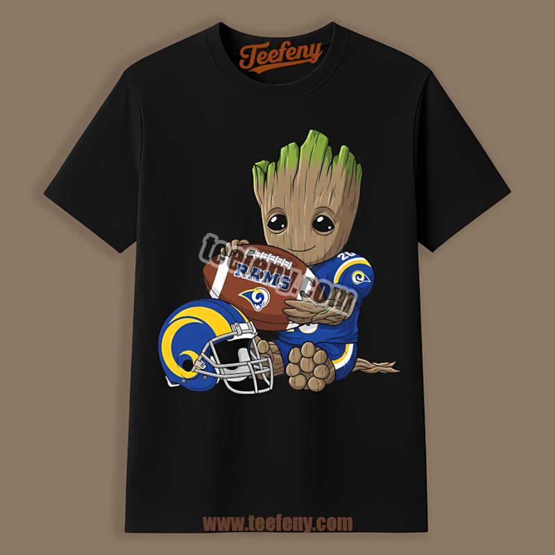Los Angeles Rams Groot Football Fan Classic Shirt