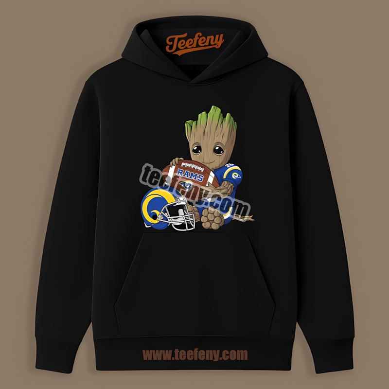 Los Angeles Rams Groot Football Fan Classic Hoodie Los Angeles Rams Groot Football Fan Classic Hoodie