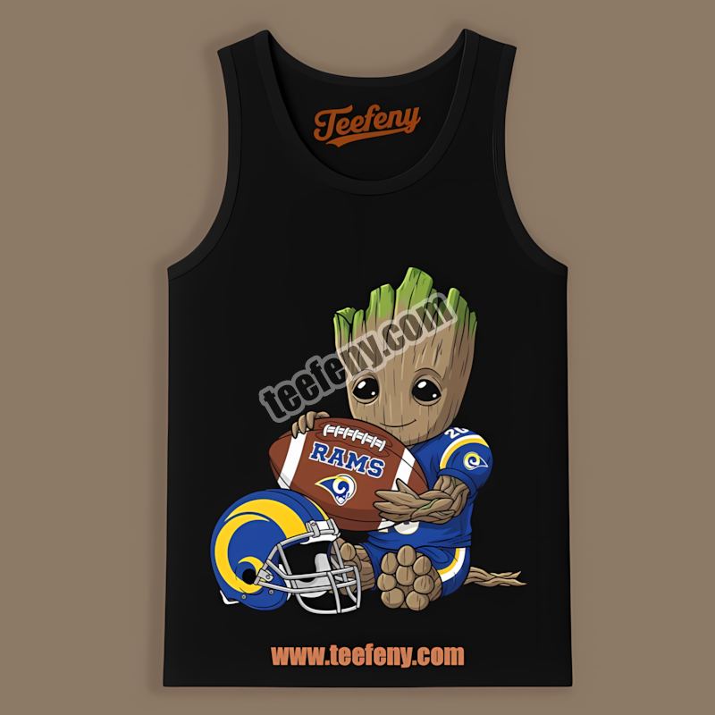 Los Angeles Rams Groot Football Fan Classic Tanktop Los Angeles Rams Groot Football Fan Classic Tanktop