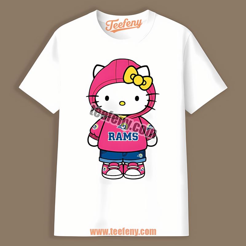 Los Angeles Rams Hello Kitty Fan Unisex Shirt