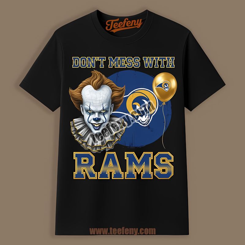 Los Angeles Rams Pennywise Halloween Horror Shirt