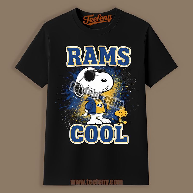 Los Angeles Rams Snoopy Cool Trendy Shirt