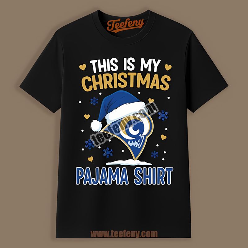 Los Angeles Rams This Is My Christmas Pajama Classic Shirt