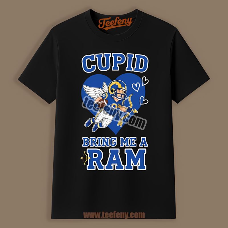 Los Angeles Rams Valentines Cupid Bring Me A Cardinal Unisex Shirt