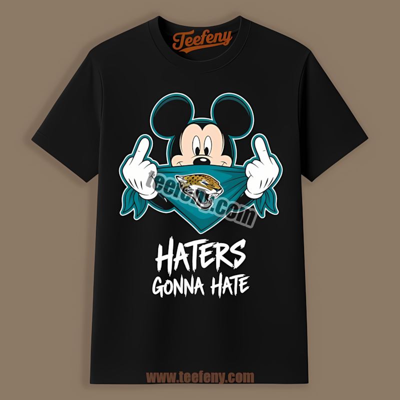 Mickey Heart Jacksonville Jaguars Vintage Shirt