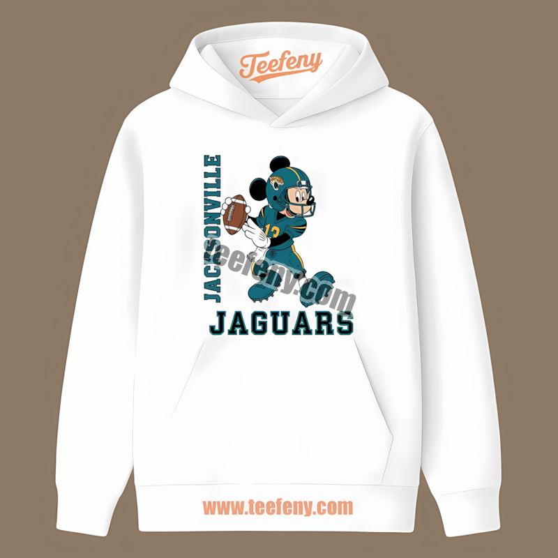 Mickey Quarterback Football Jacksonville Jaguars Classic Hoodie Mickey Quarterback Football Jacksonville Jaguars Classic Hoodie