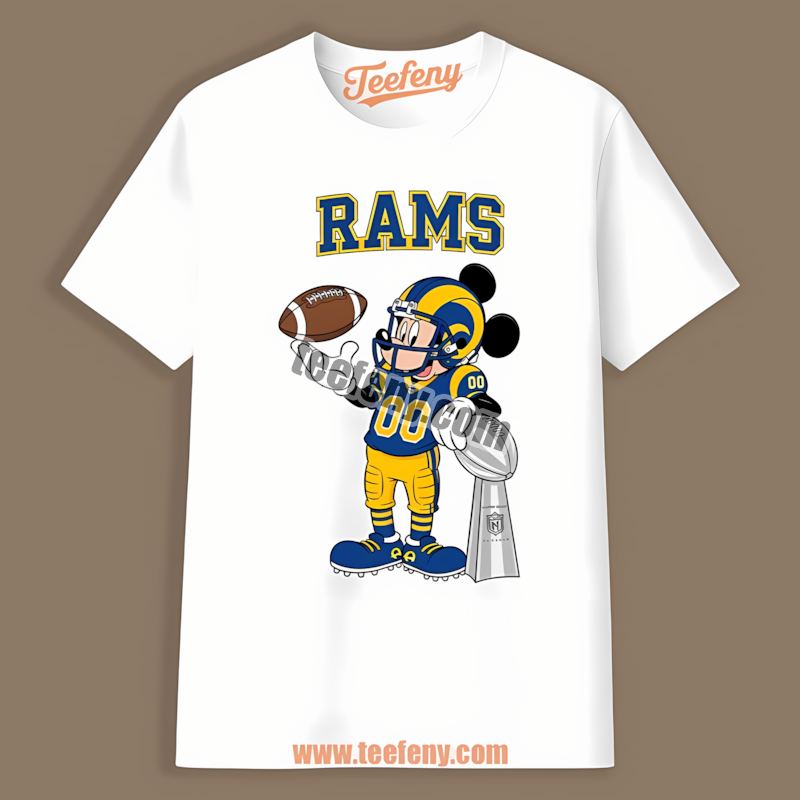 Minions Adults Los Angeles Rams Fan Shirt